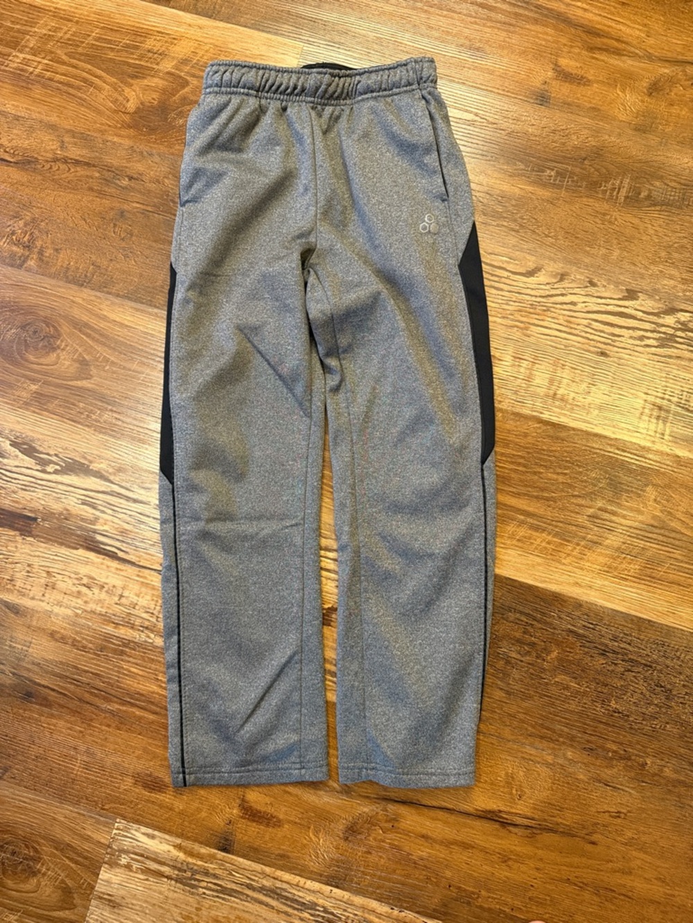 adidas Black Waistband with Light Gray Terry Lining Sweatpants